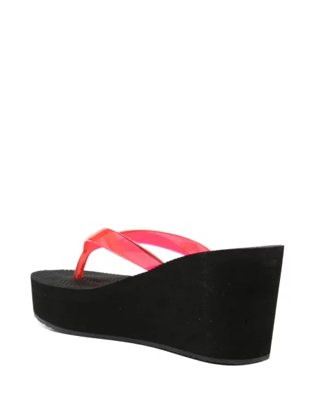 Șlapi Ancient Greek Sandals cu pană negru