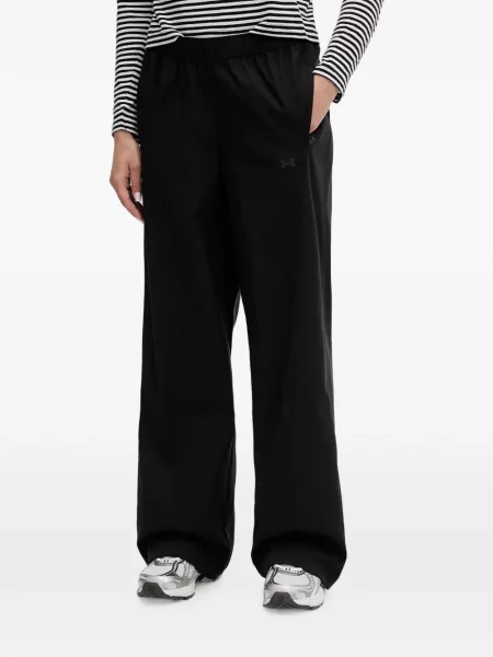 Pantaloni Under Armour cu imagine alergare negru