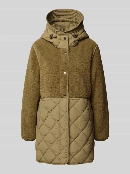 Płaszcz z futerka z listwą guzikową i wpuszczanymi Fuchs Schmitt