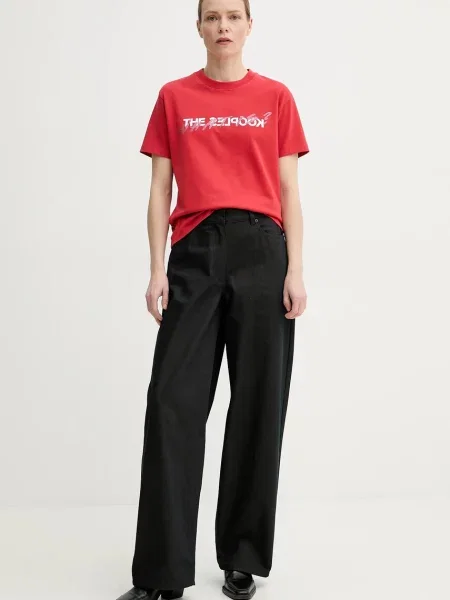 Футболка The Kooples червоний