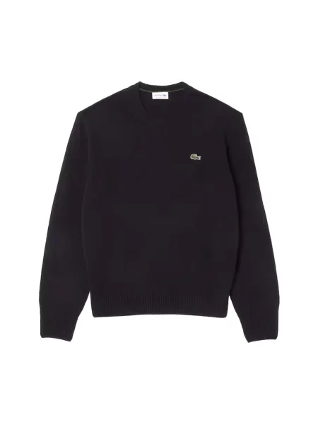 Lacoste Sweter schwarz czarny
