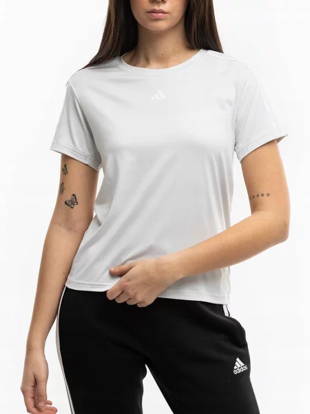 Koszulka adidas Aeroready Train Essentials Tee beżowa