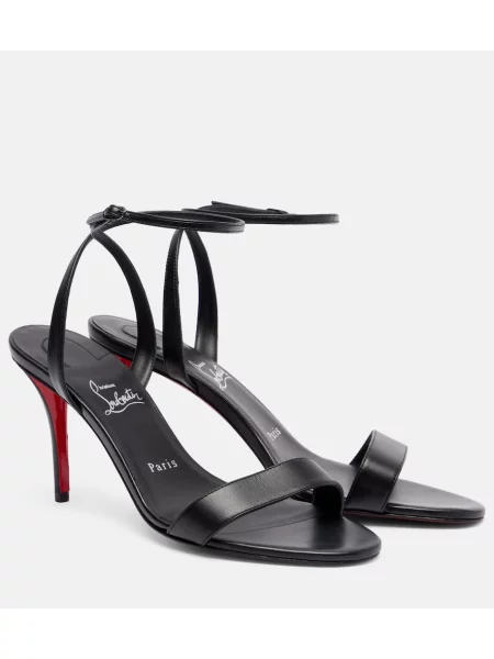 Sandale Christian Louboutin din piele negru