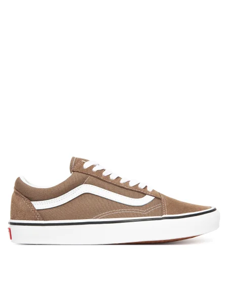 VANS Nízke tenisky Old Skool farby bahna biela