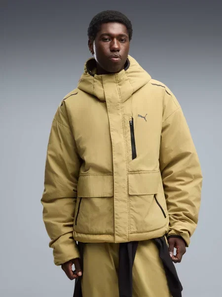 Демисезонная куртка Puma коричневая