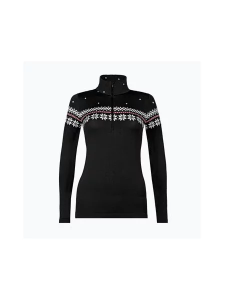 Кофта термічна Newland Hilde Half Zip black/white біла