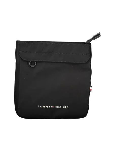 Torba na ramię Tommy Hilfiger w miejskim stylu czarna