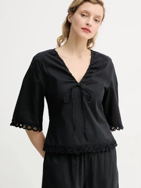 Majica By Malene Birger ULRIKKE črna