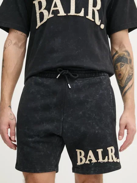 BALR. pantaloni scurti din barbati negru