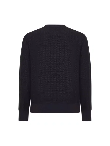 Sweter D4.0 wełniany niebieski