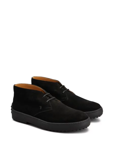 Ghete desert Tod's din piele de căprioară negru