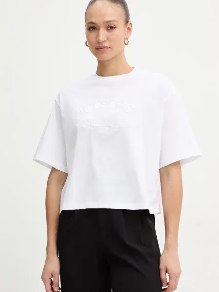 Iceberg tricou din alb