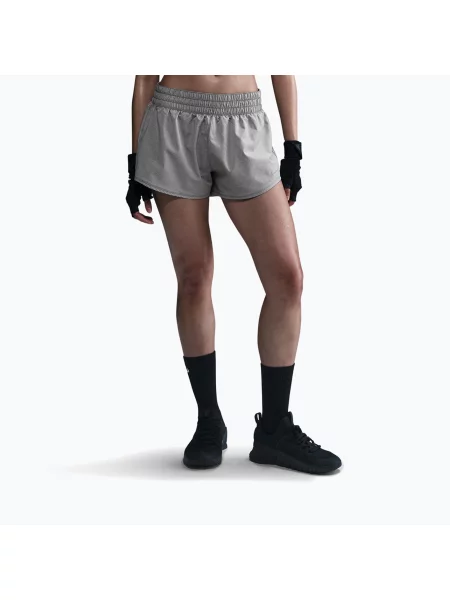 Шорти Nike One Dri-Fit 3" smoke grey/heather сірі