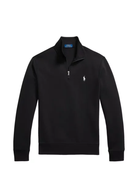 Τρέξιμο παντελόνι Polo Ralph Lauren με σχέδιο με κορδόνι μαύρο
