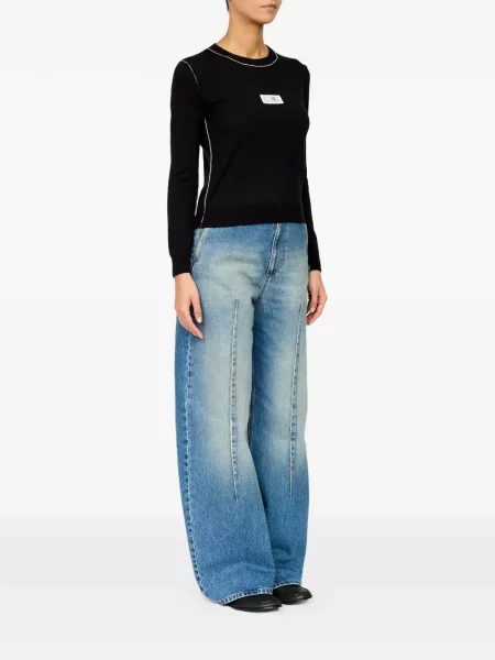 Pulover Mm6 Maison Margiela de lână negru
