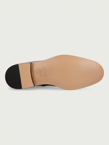 Maison Margiela férfi bőr bokacsizma fekete