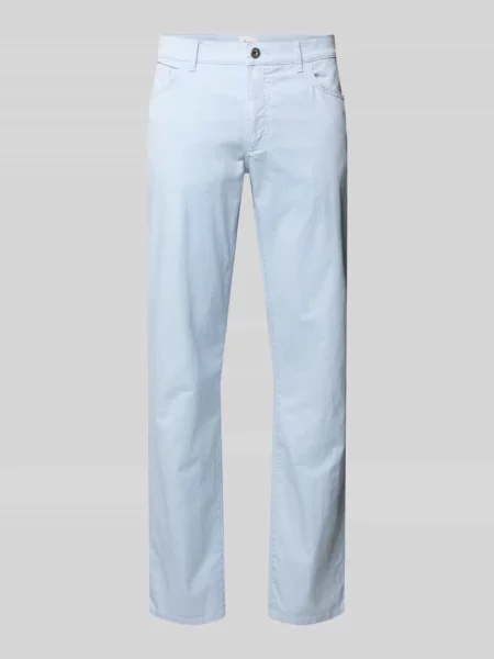 Spodnie o kroju regular fit z ultralight wykończeniem model Cadiz' Brax