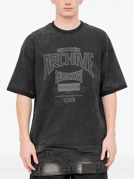 Tricou Juun.j cu imagine negru