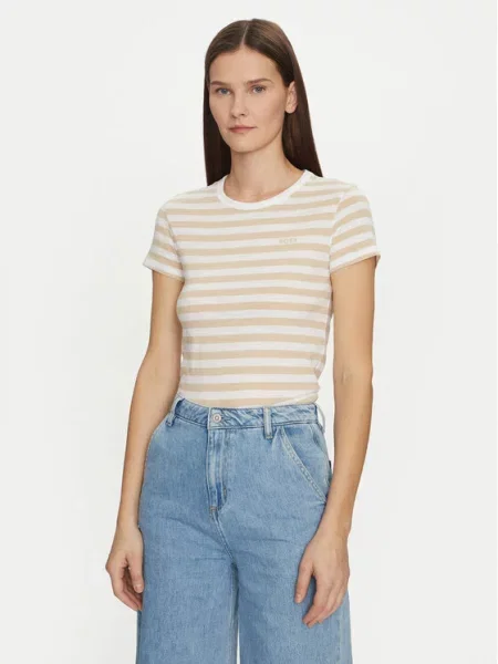 Футболка Boss бежевая