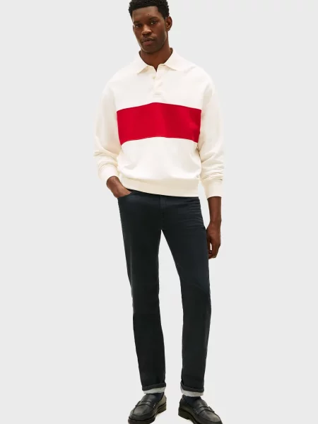 Прямі джинси Tommy Hilfiger чорні