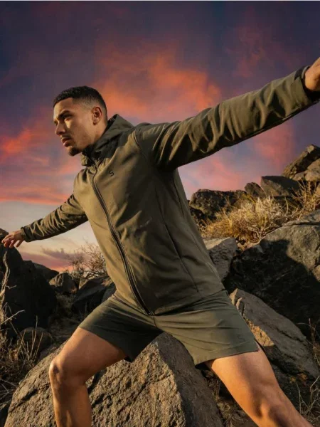 Sinsay Sportovní kraťasy tmavě zelená