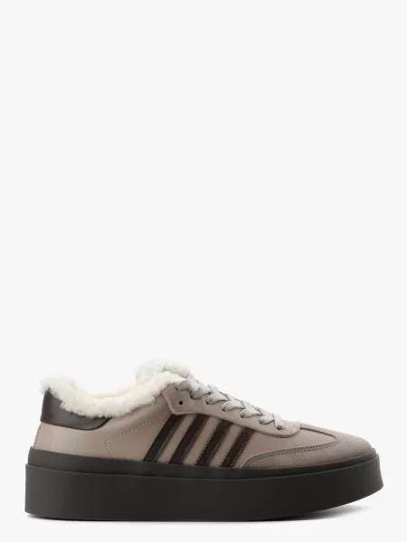 Замшевые кеды Leberdes бежевые