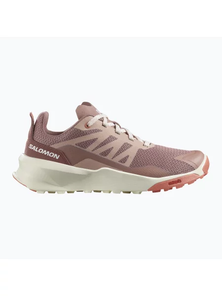 Buty turystyczne dziecięce Salomon Patrol burlwood/vanilla ice/emberglow różowe