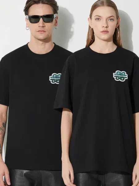 Filling Pieces kratka majica T-shirt Gowtu črna