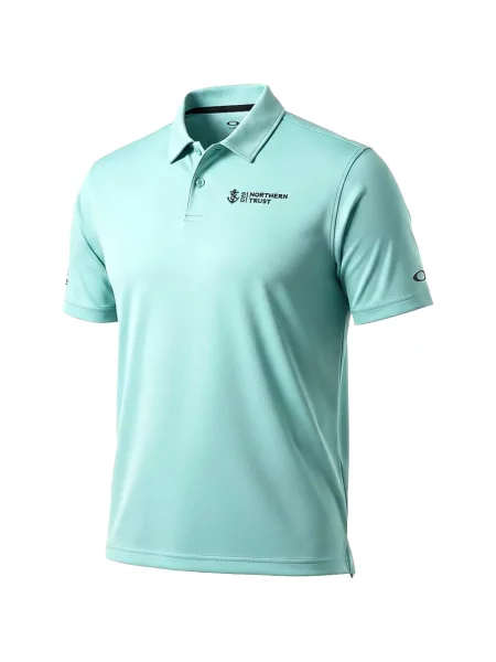 Tricou polo Oakley albastru