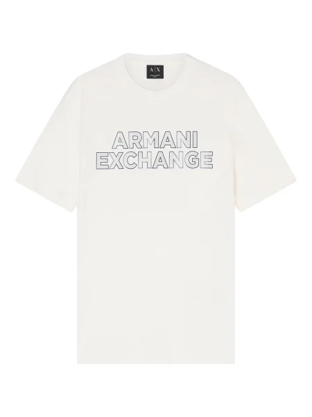 Tricou Eax alb