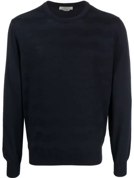 Pulover Corneliani tricotate albastru