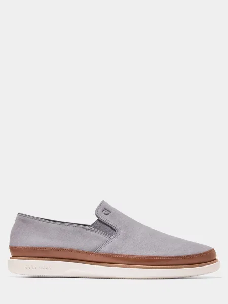 Шкіряні Лофери Cole Haan сірий