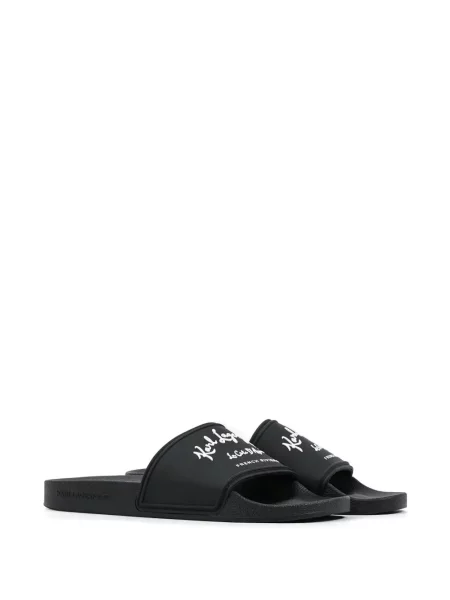 Papuci Karl Lagerfeld cu imagine negru