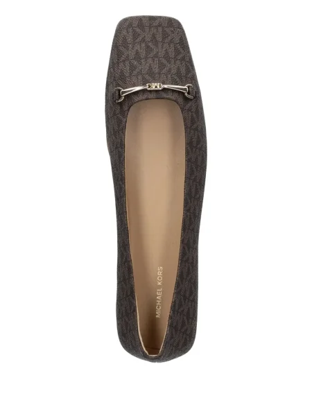 Portofel Michael Michael Kors din piele cu imagine cu model floral alb