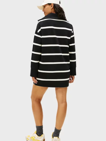 Платье Tommy Hilfiger в полоску черное