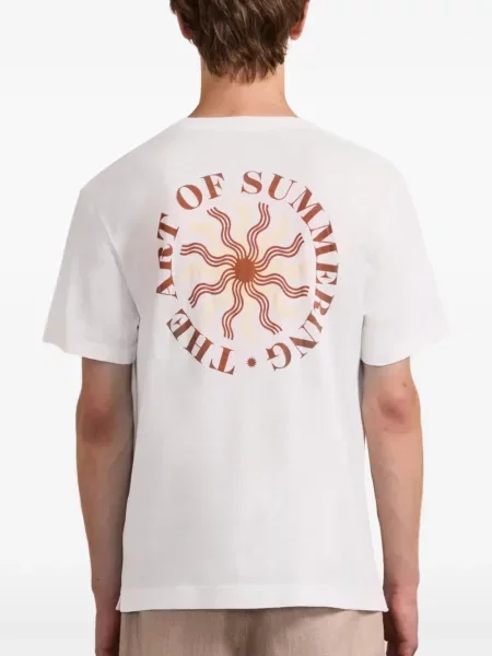 Tricou Frescobol Carioca cu imagine alb