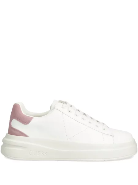 Sneakerși Guess alb