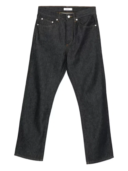 Blugi Sandro cu 5 buzunare negru