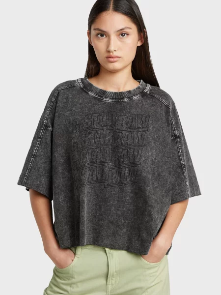 Футболка G-star Raw сіра