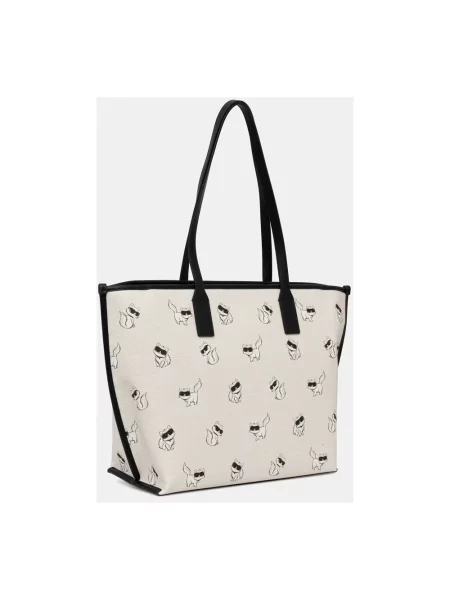 Karl Lagerfeld torebka shopper IKON biała