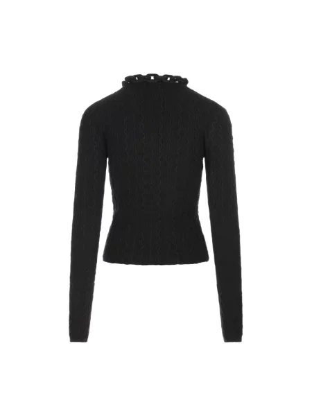 Sweter Rabanne z kaszmiru czarny