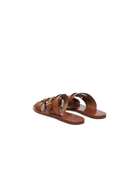 Polo Ralph Lauren Žabky hnedá
