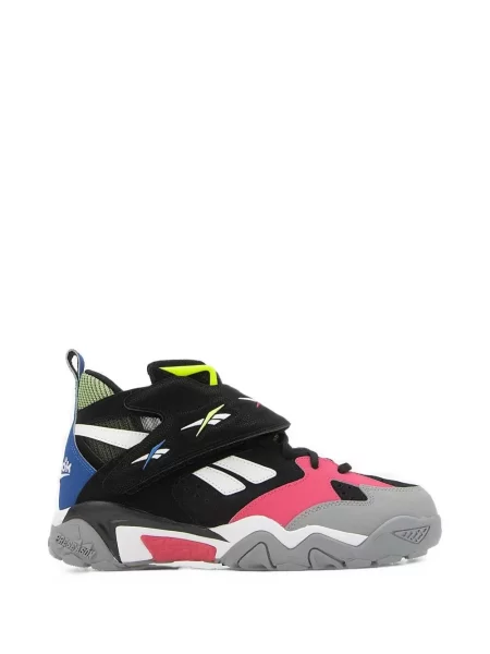 Sneakerși Reebok cu bretele negru