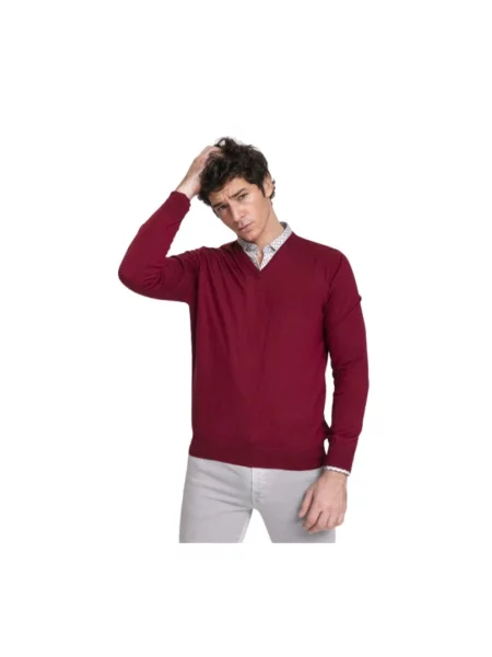 Sweter Gran Sasso czerwony
