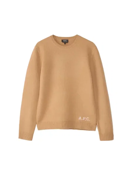 Sweter A.p.c. brązowy