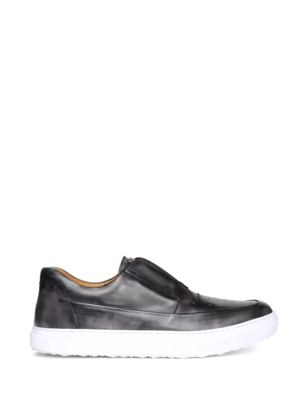 Sneakerși Bontoni din piele gri