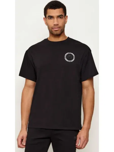 Plein Sport Tricou Back Logo negru