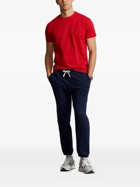 Curea Polo Ralph Lauren tricotate cu autograf cu șireturi albastru