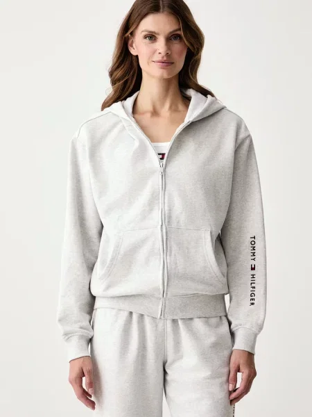 Tommy Hilfiger hanorac cu pentru femei din gri