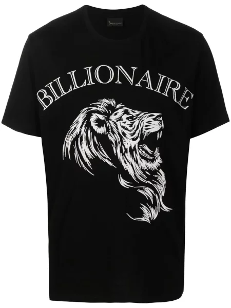 Tricou Billionaire cu imagine negru